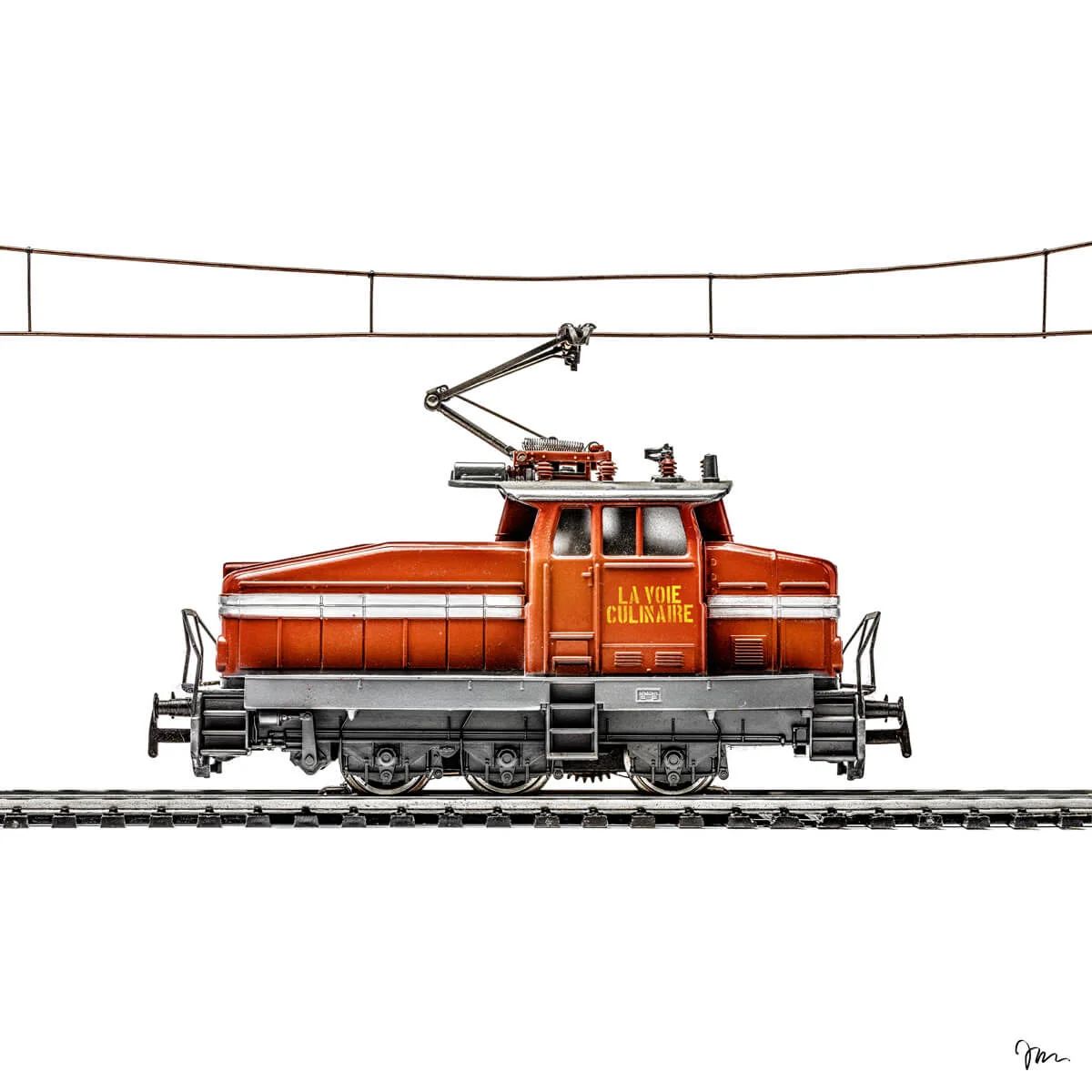 <p>Image d'une locomotive électrique.</p>