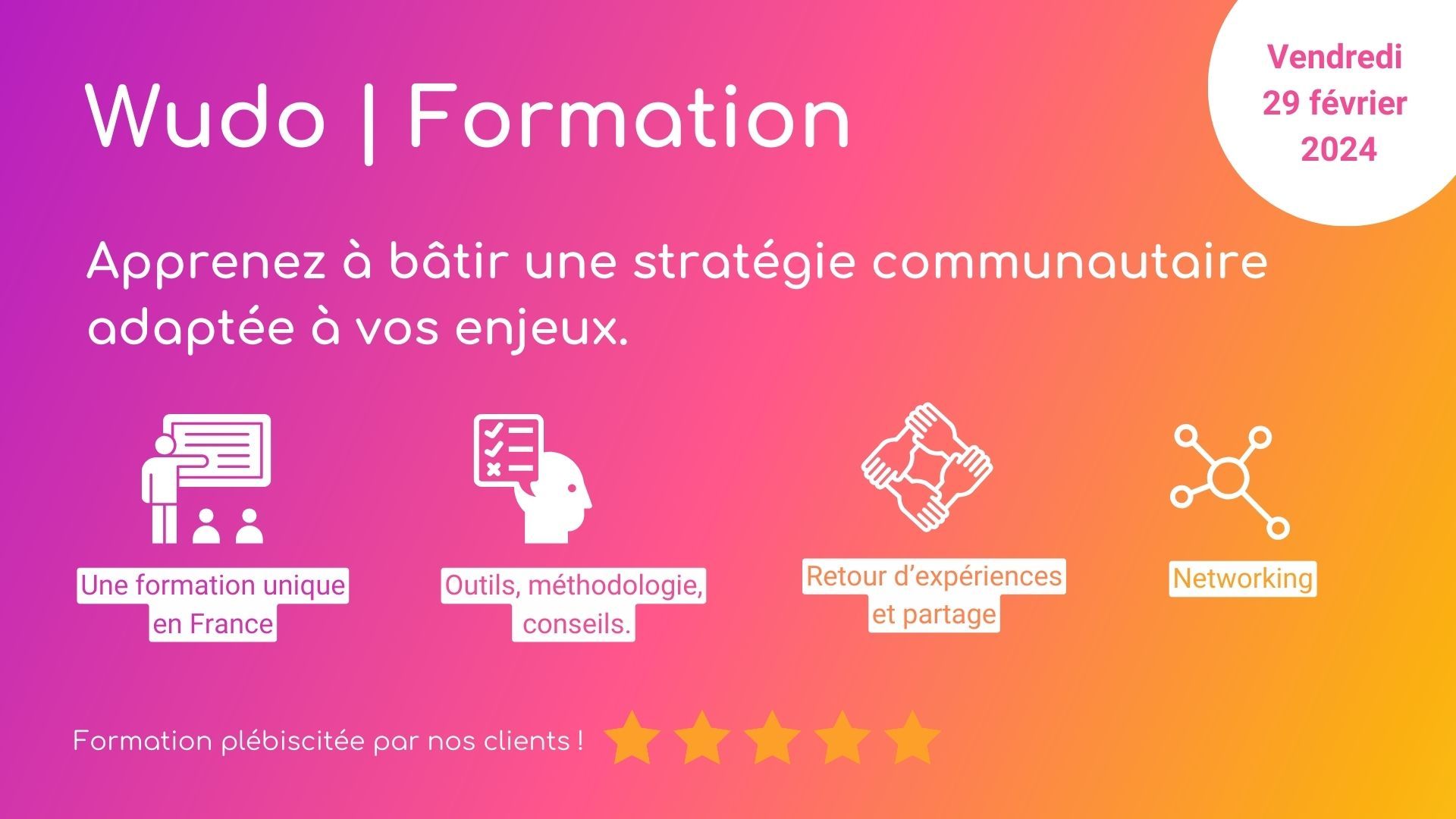 Formation - Comment bâtir une stratégie communautaire industrielle adaptée à vos enjeux